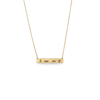 gift for her actual handwriting